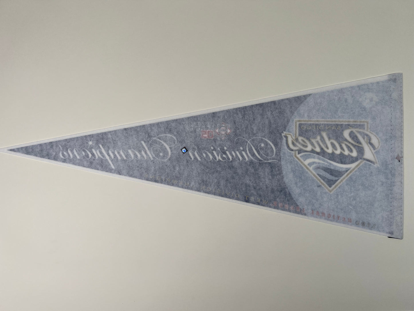 Vintage 2005 Padres NL West Division Champions Felt Pennant – Excellent Condition